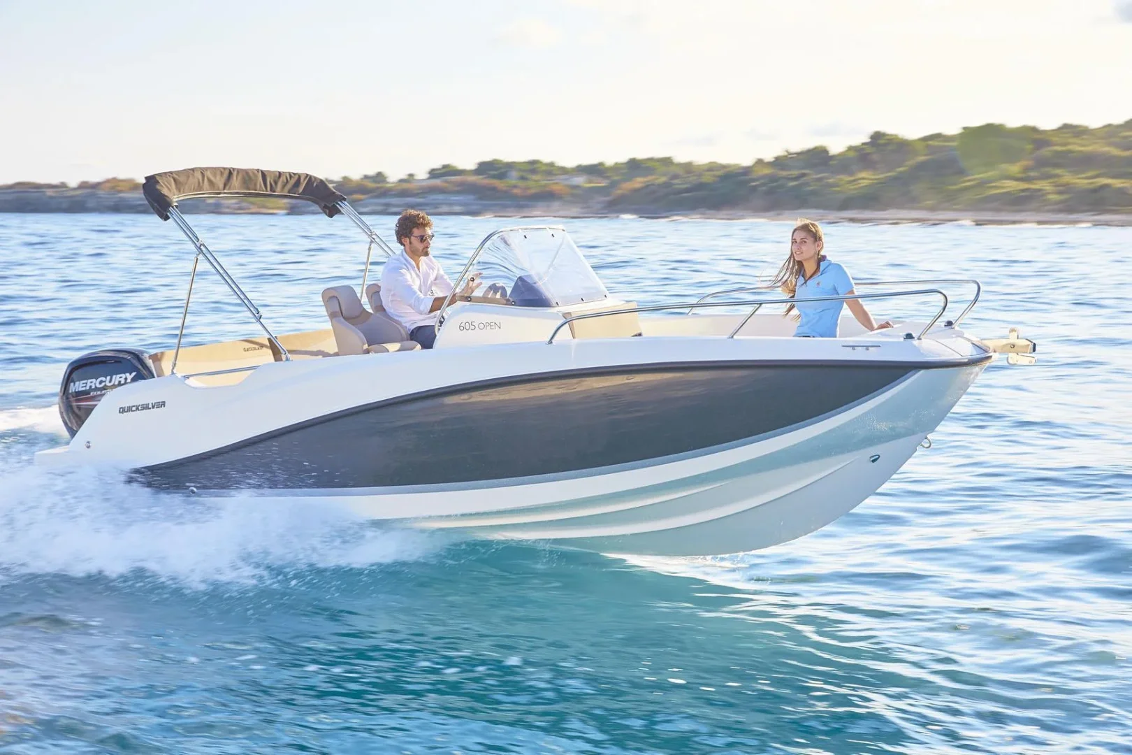 Лодка Quicksilver 605 Open - снимка 2