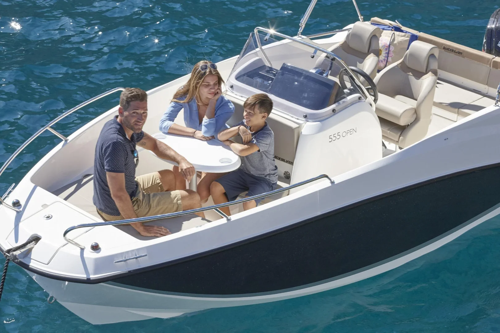 Лодка Quicksilver 555 Open - снимка 2