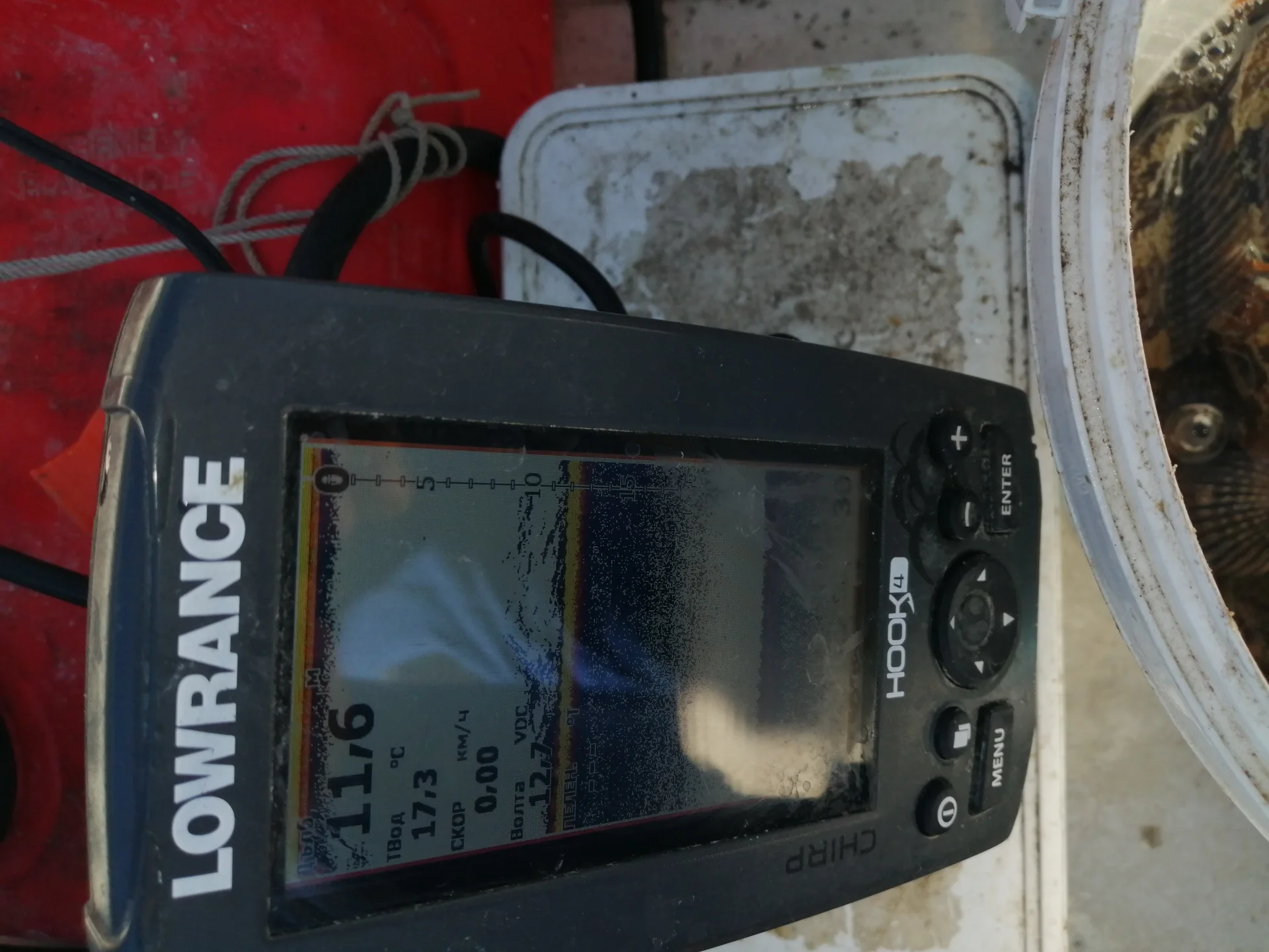 Сонар Lowrance HOOK 4 - снимка 2