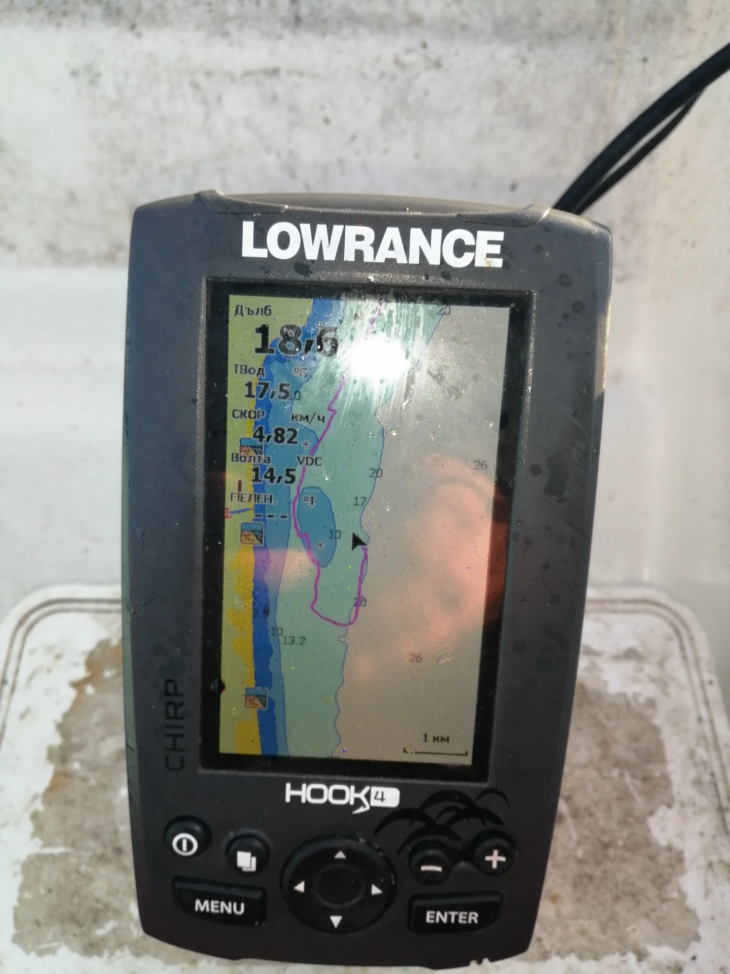Сонар Lowrance HOOK 4 - снимка 3