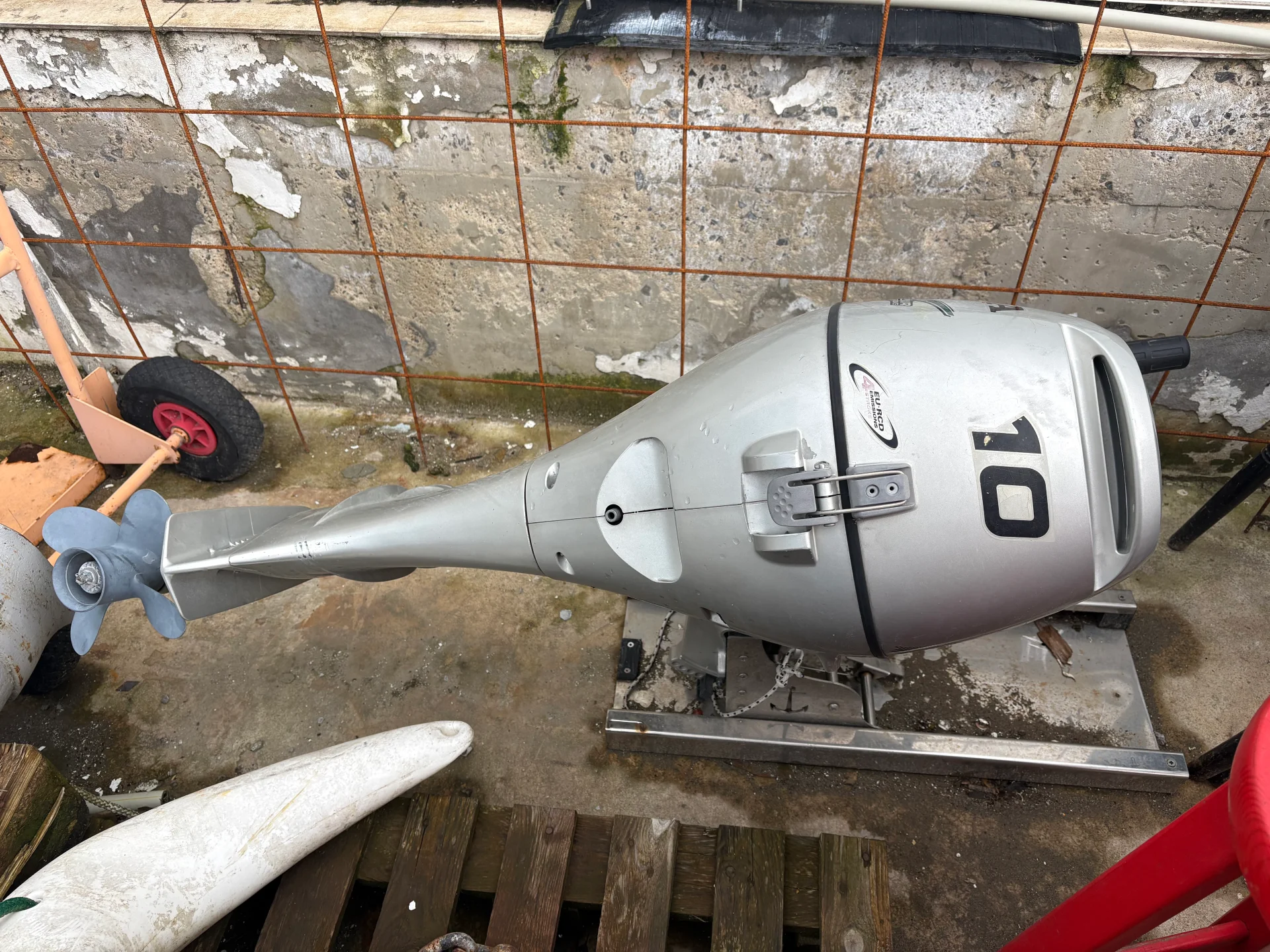 ИЗВЪНБОРДОВ ДВИГАТЕЛ HONDA MARINE BF10D 10HP – снимка 2