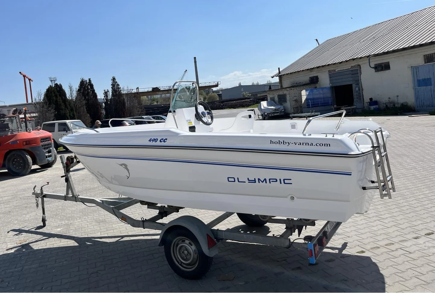 ЛОДКА OLYMPIC 490CC – снимка 2