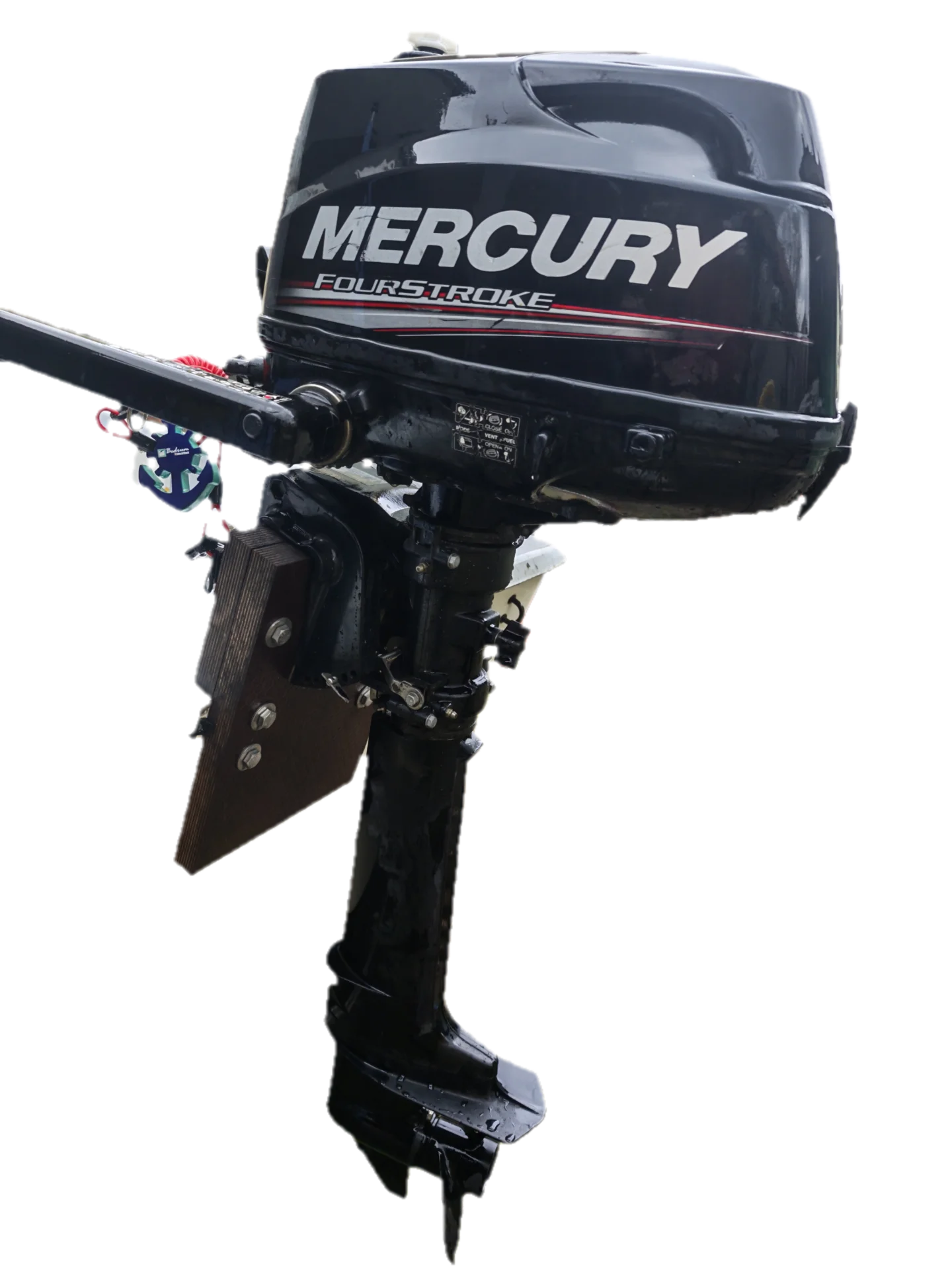 ИЗВЪНБОРДОВ ДВИГАТЕЛ MERCURY MARINE 4HP – снимка 4