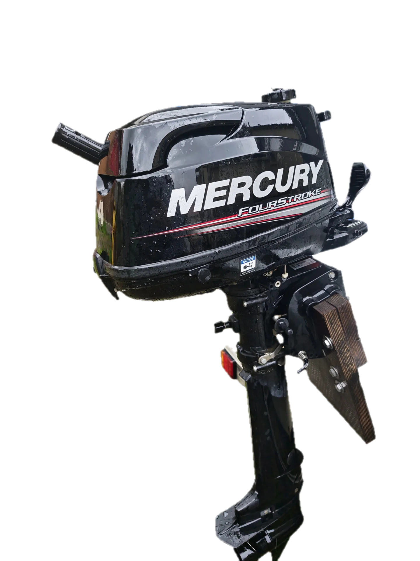 ИЗВЪНБОРДОВ ДВИГАТЕЛ MERCURY MARINE 4HP – снимка 2