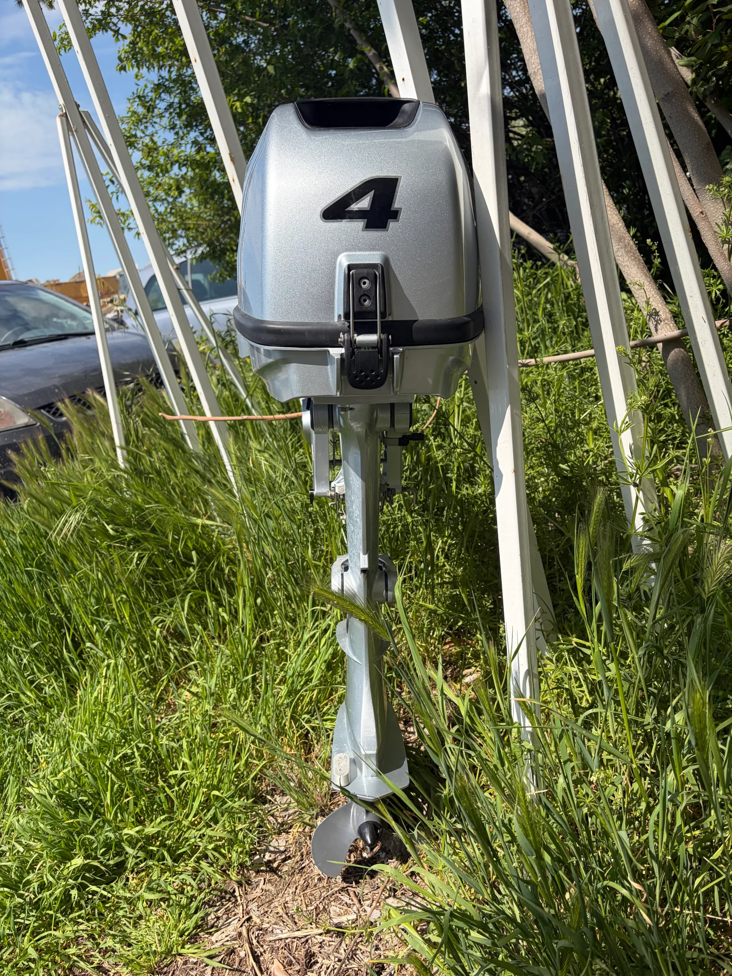 ИЗВЪНБОРДОВ ДВИГАТЕЛ HONDA MARINE BF4A 4HP – снимка 2