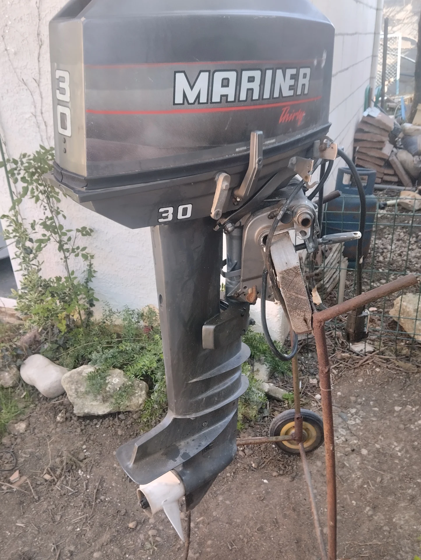 ИЗВЪНБОРДОВ ДВИГАТЕЛ MARINER 30HP 30  – снимка 3