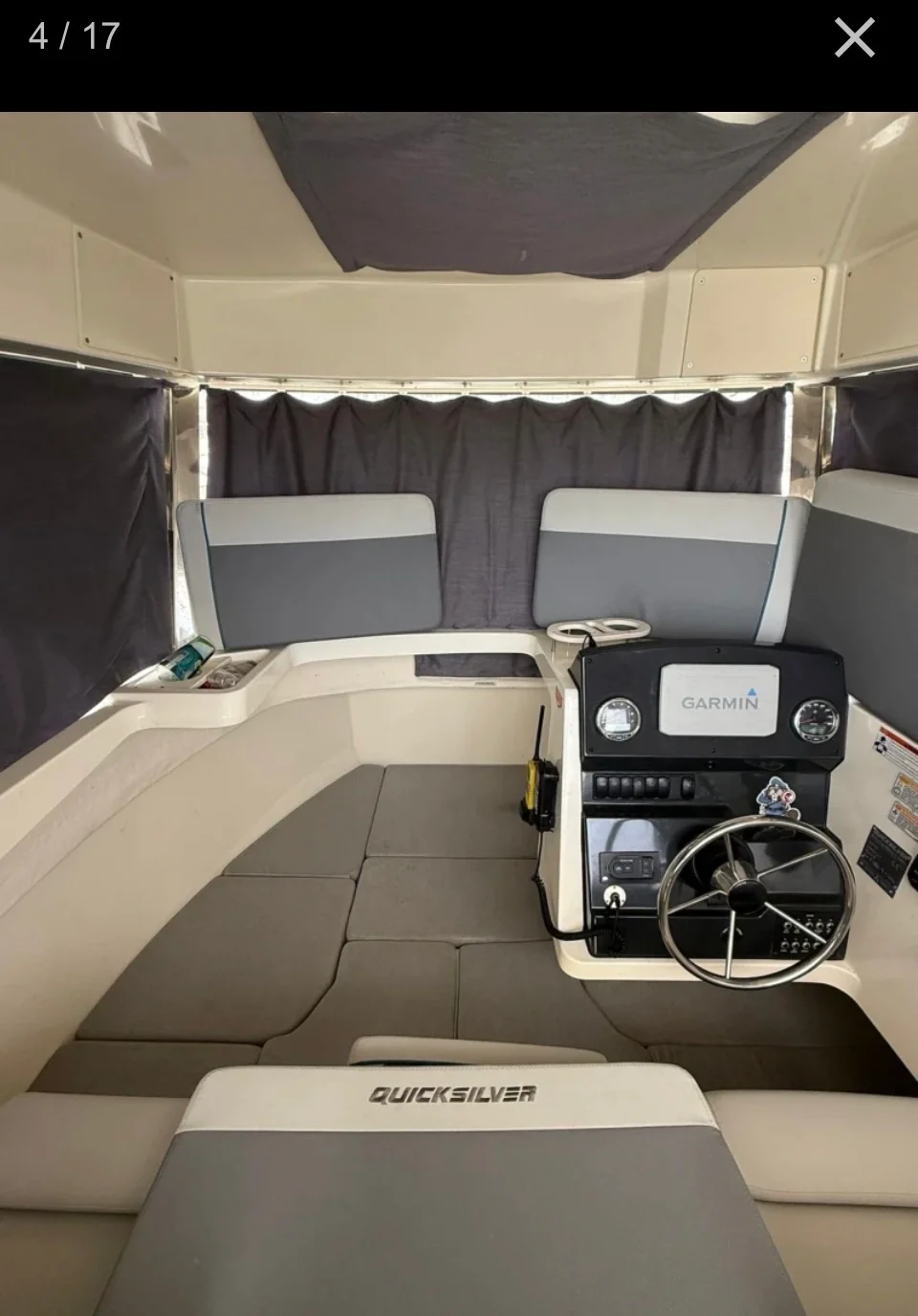 ЛОДКА QUICKSILVER PILOTHOUSE 625 – снимка 9