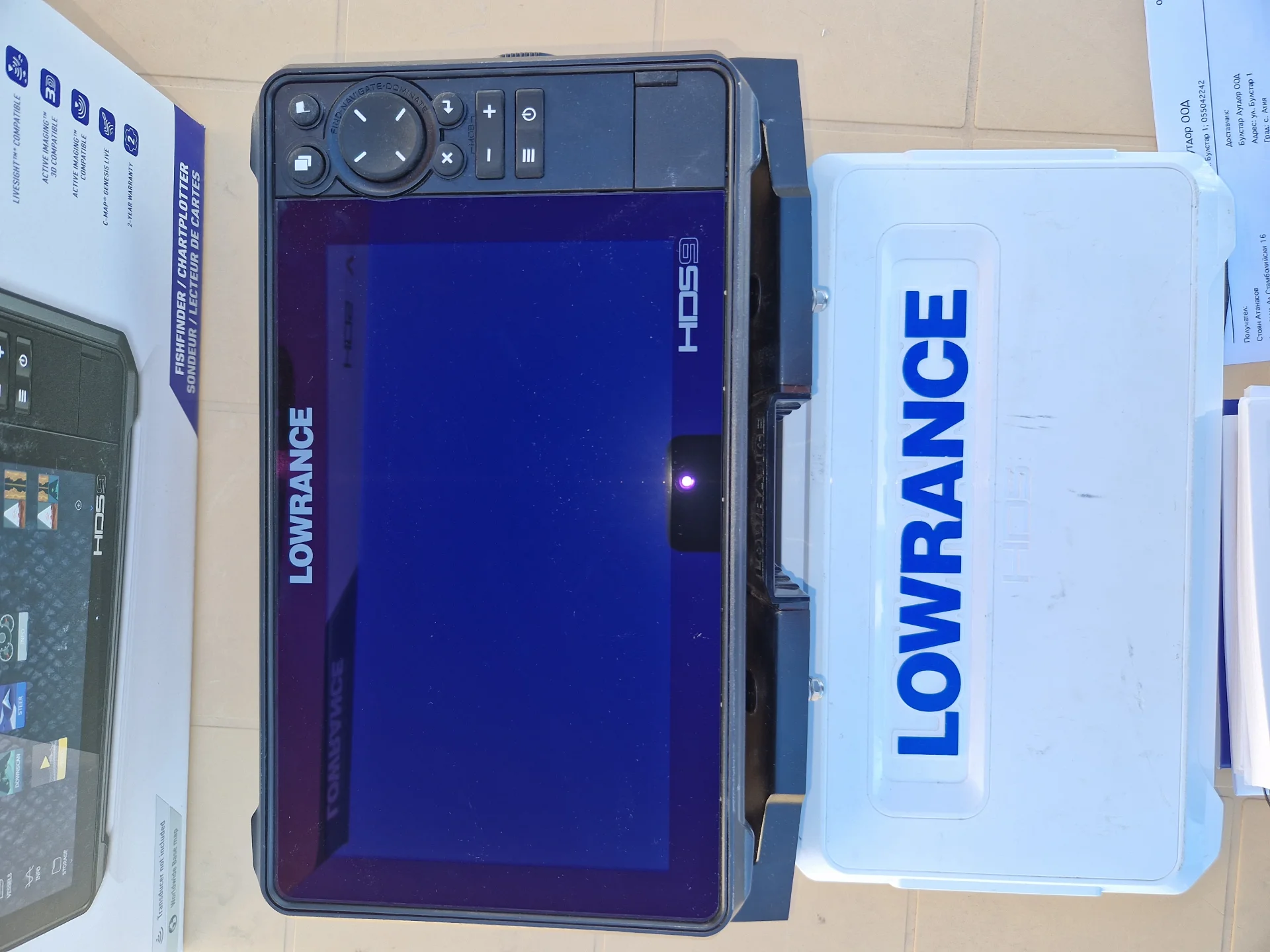 Сонар Lowrance HDS-9 LIVE with Active Imaging 3-in-1 - снимка 2