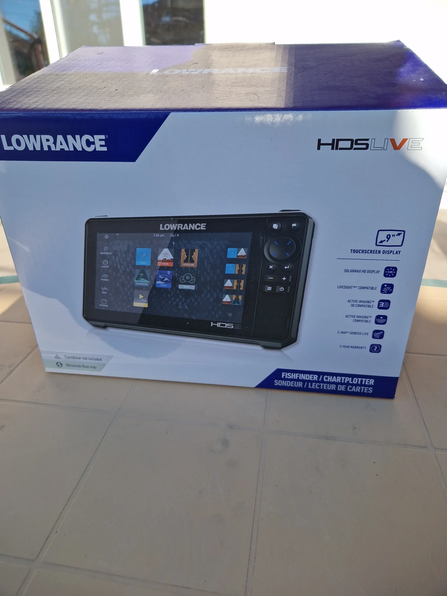 Сонар Lowrance HDS-9 LIVE with Active Imaging 3-in-1 - снимка 4