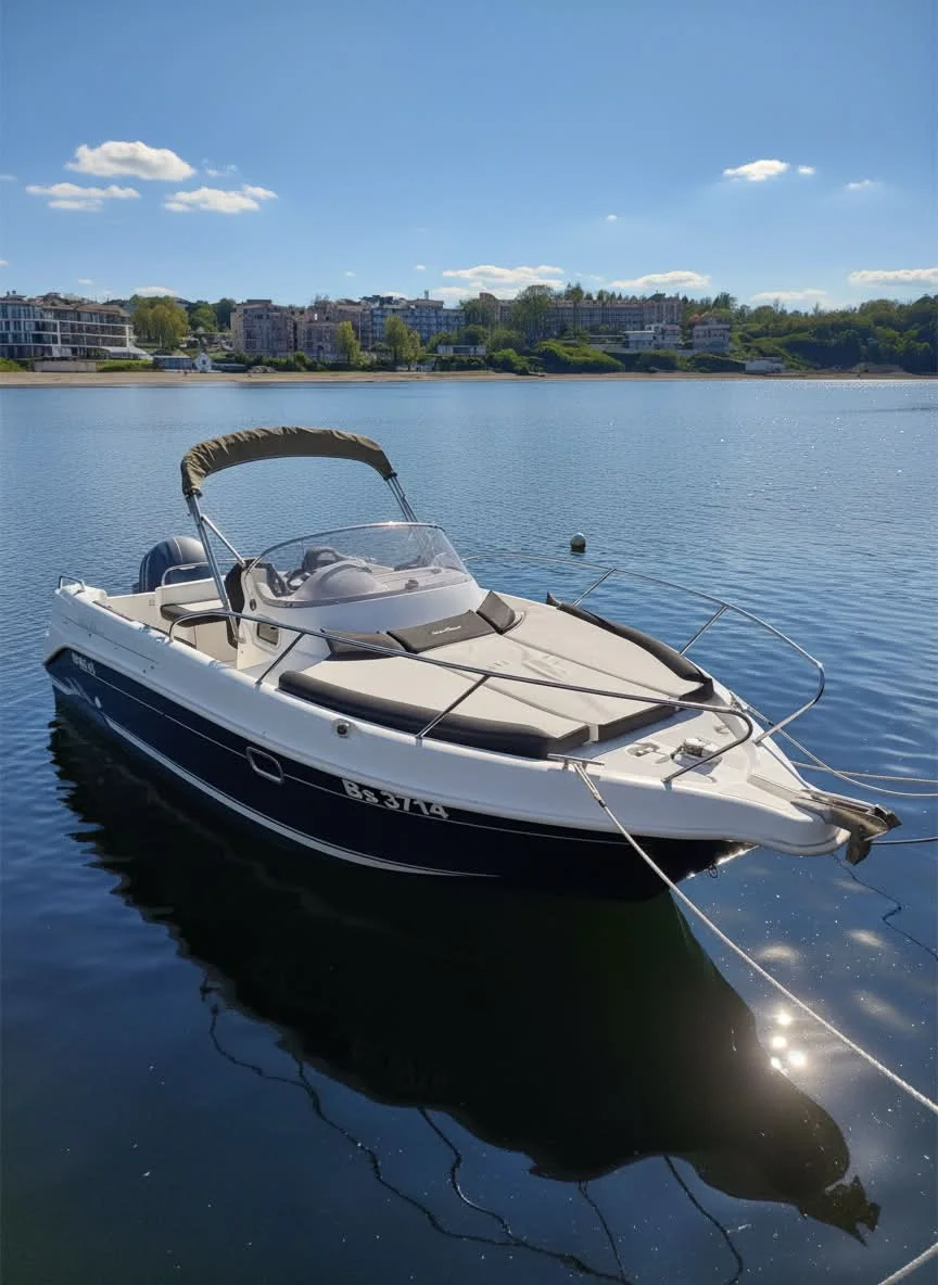 Лодка Jeanneau B2 Marine Cap Ferret 672 Sun Deck - снимка 2