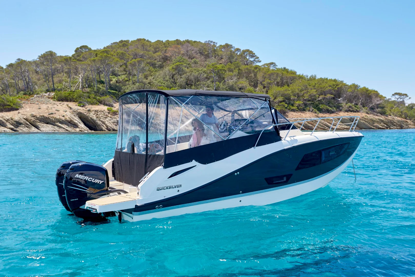 Лодка Quicksilver 875 Sundeck - снимка 3