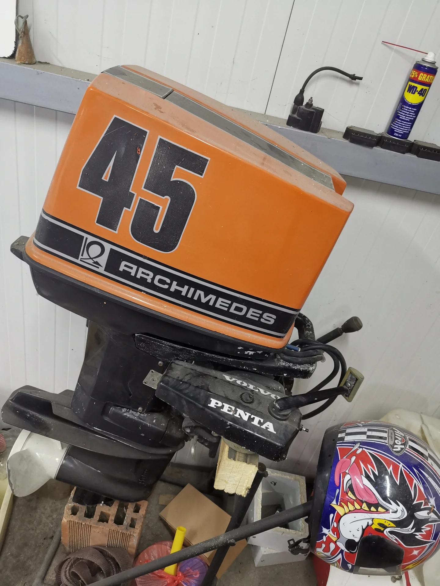 Извънбордов двигател Собствено производство / Други Архимедес 45hp - снимка 3