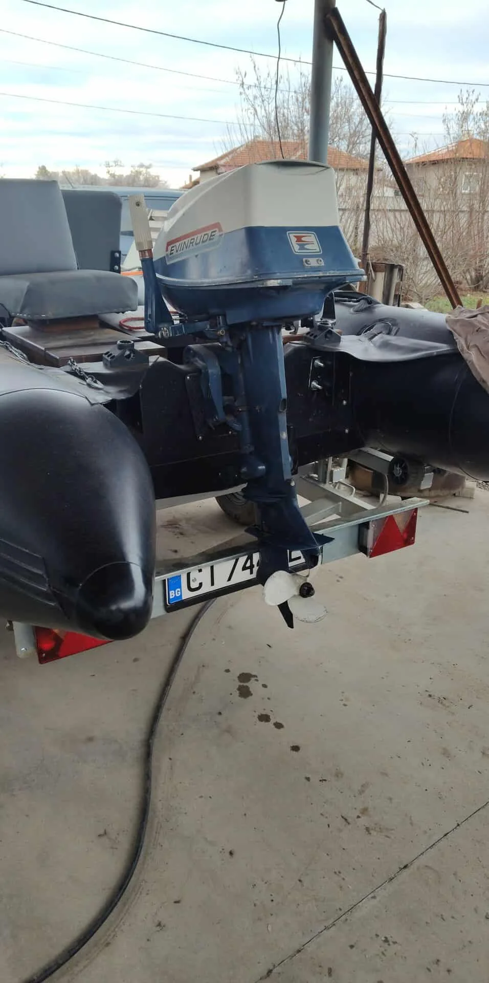 Извънбордов двигател Evinrude 25hp