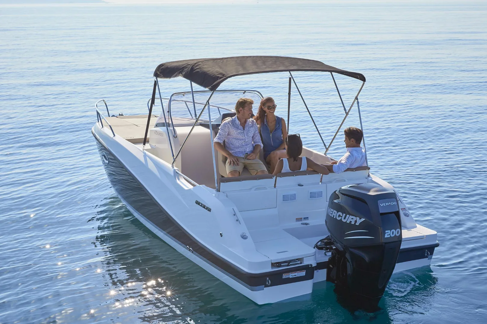 Лодка Quicksilver 675 Sundeck - снимка 2