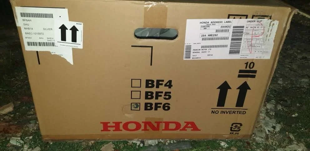 Извънбордов двигател Honda Marine 6hp - снимка 2