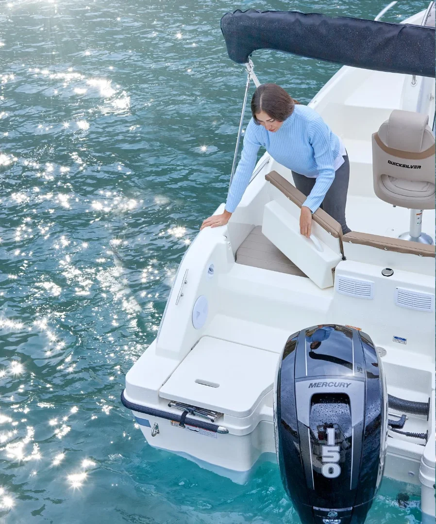Лодка Quicksilver 605 Sundeck - снимка 4