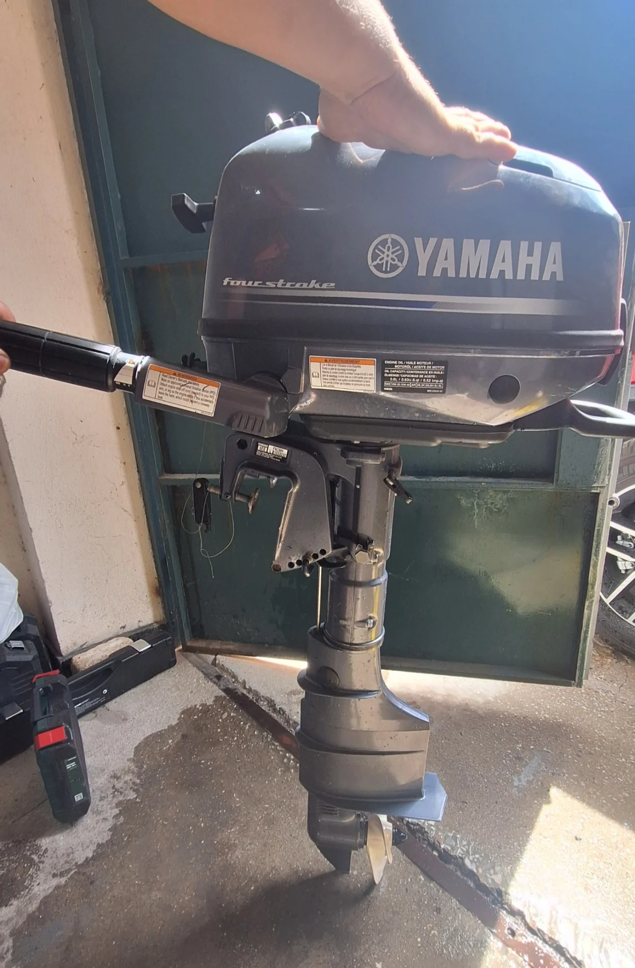 Извънбордов двигател Yamaha Marine F6CMH 6hp