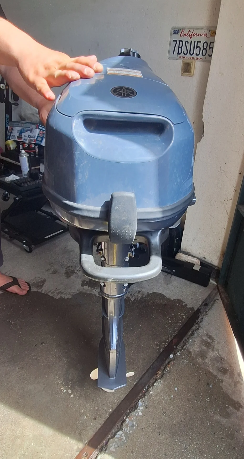 Извънбордов двигател Yamaha Marine F6CMH 6hp - снимка 3