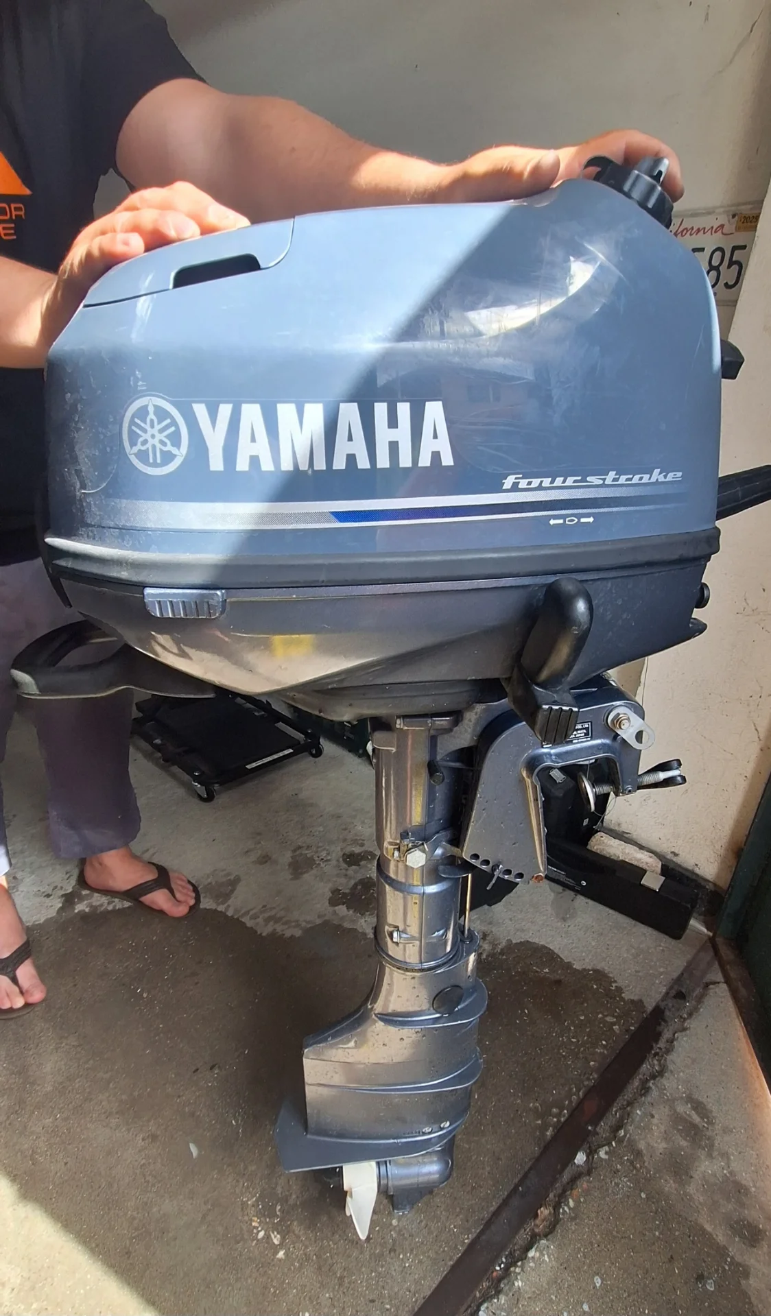 Извънбордов двигател Yamaha Marine F6CMH 6hp - снимка 2