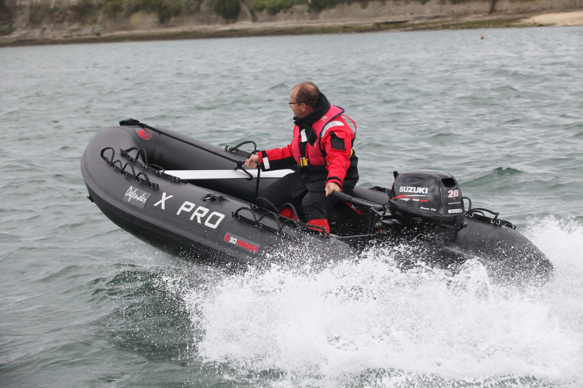 Лодка 3D TENDER XPRO ALU RIB 415