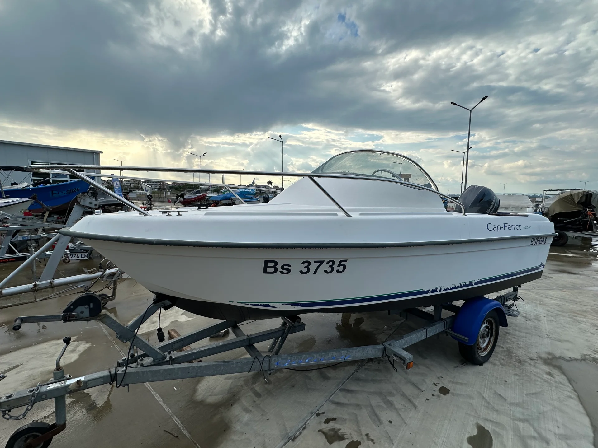 ЛОДКА JEANNEAU B2 MARINE CAP FERRET 452CC – снимка 3