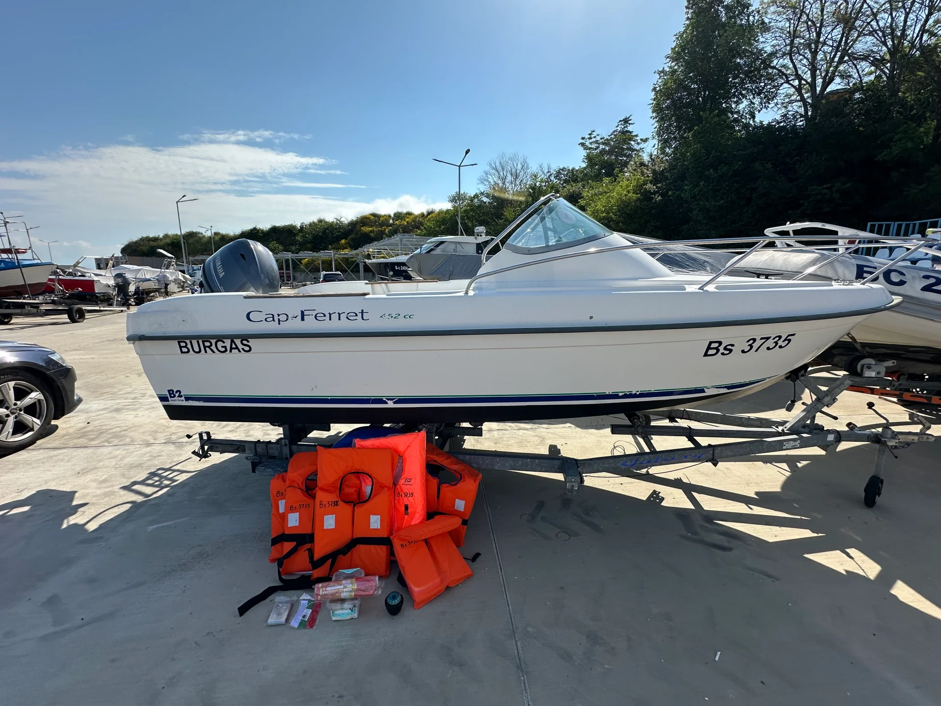 ЛОДКА JEANNEAU B2 MARINE CAP FERRET 452CC – снимка 1
