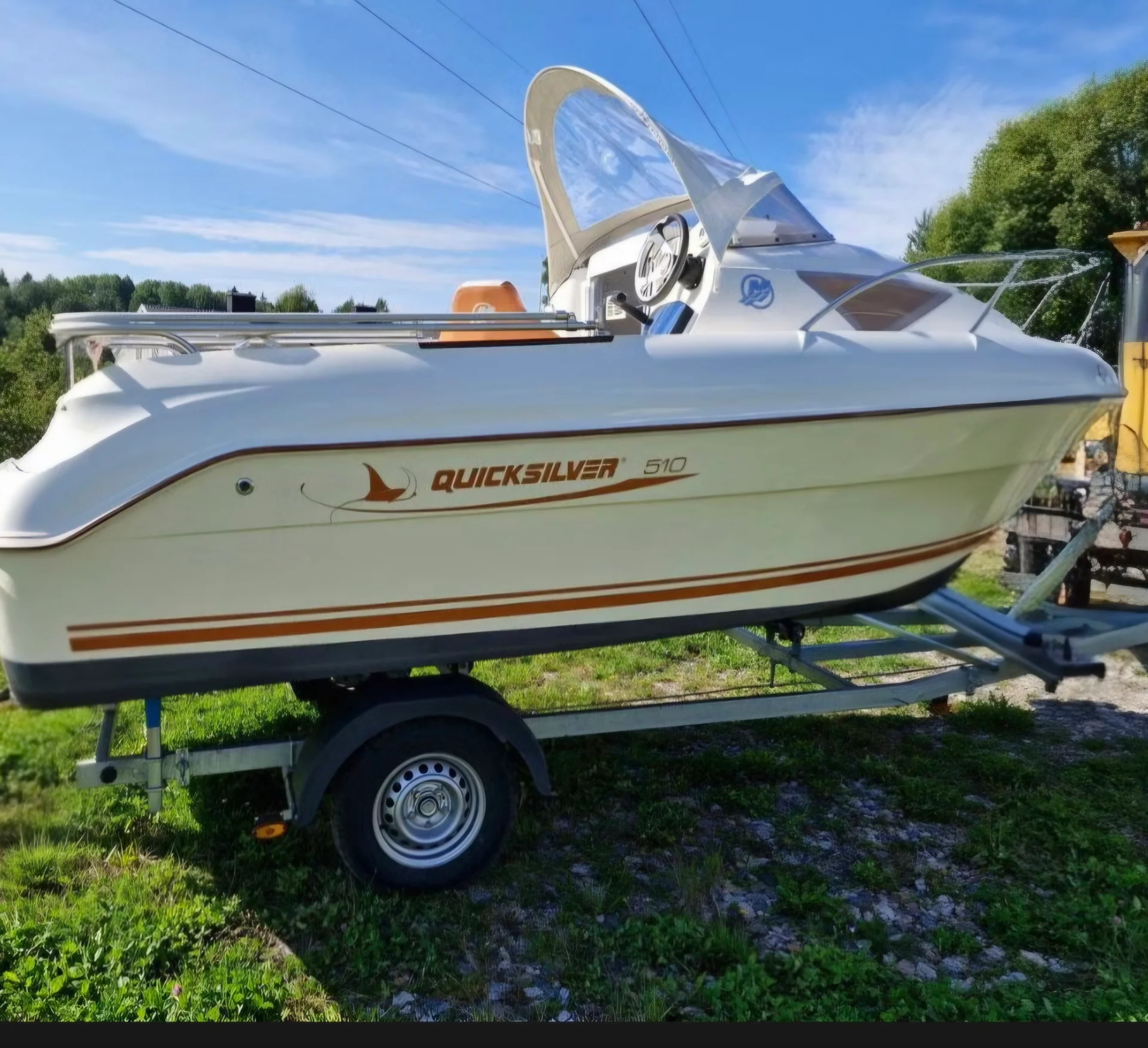 ЛОДКА QUICKSILVER 510 – снимка 1